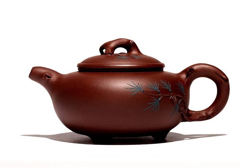 Song Zhen Teapot Chinese Gongfu Teapot Yixing Purple Pottery Teapot Handmade Teapot Guaranteed 100%Genuine Original Mineral Fire