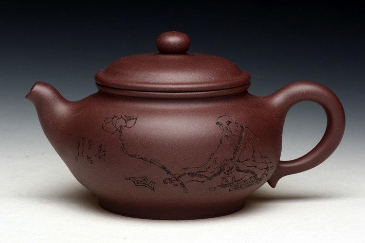 Xiang Lian Teapot Chinese Gongfu Teapot Yixing Pottery Handmade Zisha Teapot Guaranteed 100%Genuine Original Mineral Fired