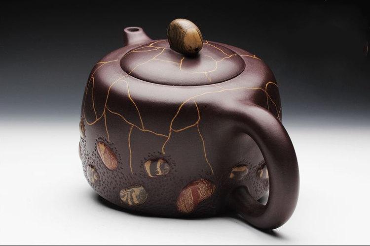 Tian Ji Teapot Chinese Gongfu Teapot Yixing Pottery Handmade Zisha Teapot Guaranteed 100%Genuine Original Mineral Fired