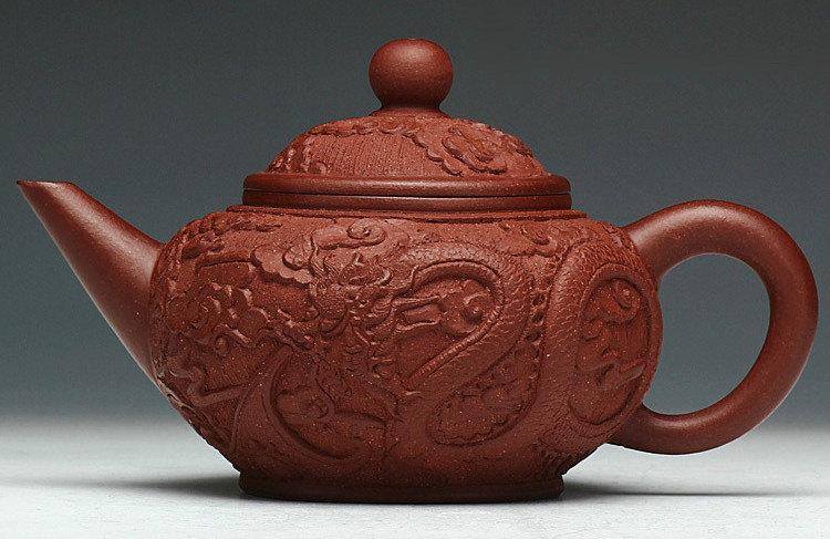 Dragon Teapot Chinese Gongfu Teapot Yixing Pottery Handmade Zisha Teapot Guaranteed 100%Genuine Original Mineral Fired