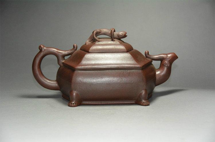 Shen Shou Teapot Chinese Gongfu Teapot Yixing Pottery Handmade Zisha Teapot Guaranteed 100%Genuine Original Mineral Fired